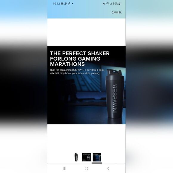 Stainless Steel Shaker - Dual-Insulated, 20oz Shaker Cup with Built-In Grate - Picture 9 of 16